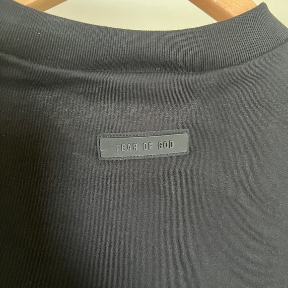 Fear of God essentials black football jersey top T-shirt black - Picture 5 of 6
